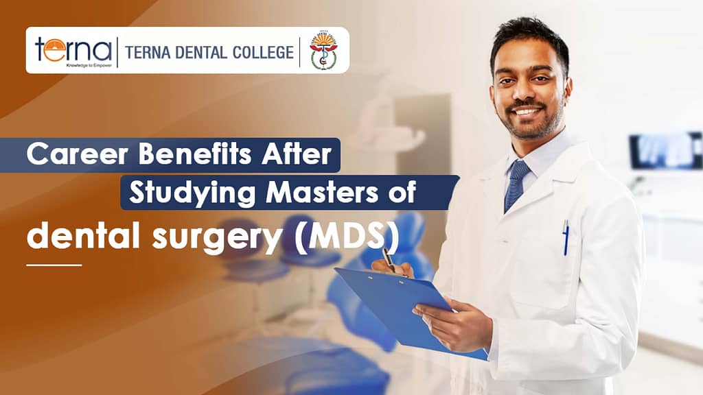 Career in Masters of Dental Surgery